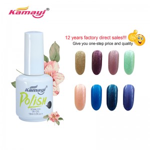 Kamayi Nail Products In Usa Бесплатный гель-лак для ногтей УФ-гель с черным флаконом 15 мл
